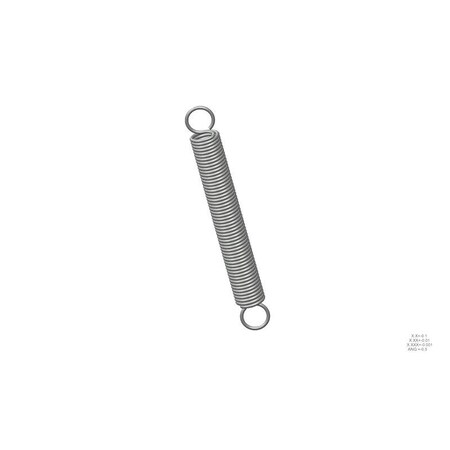 Approved Vendor Extension Spring, O=1.000, L= 8.00, W= .115 G609968197